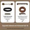 Thick & Wide High Elastic Hair Ties & Headbands - Durable for High Ponytails