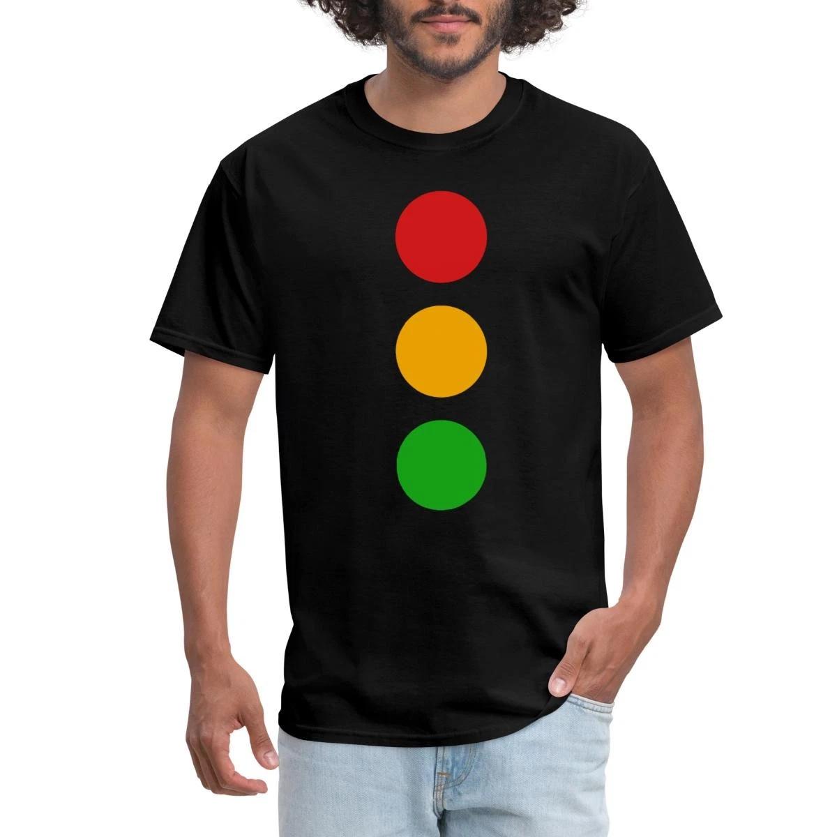 Traffic Light Last Minute Halloween Costume Men s T-Shirt XL