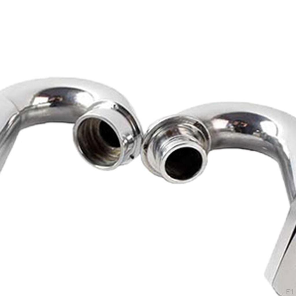 Aluminum Alloy Exhaust Joint Replacements for HSP 94054 RC Car DIY
