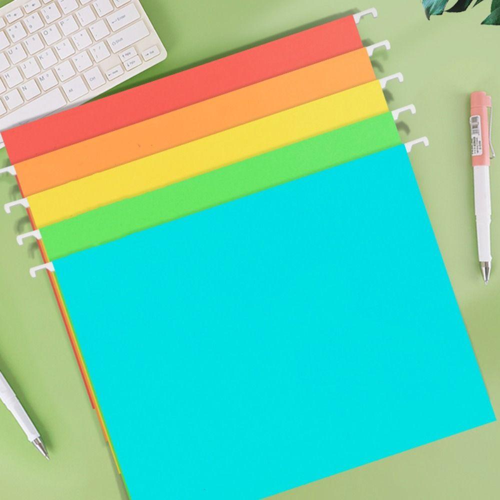 10PCS A4 Hanging File Folder Letter Size Document Holder  School Office Supplies