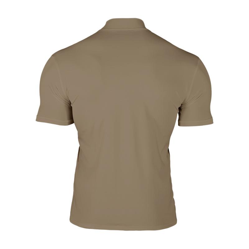 Men's Half Turtleneck Slim Fit Solid Casual T-Shirt.