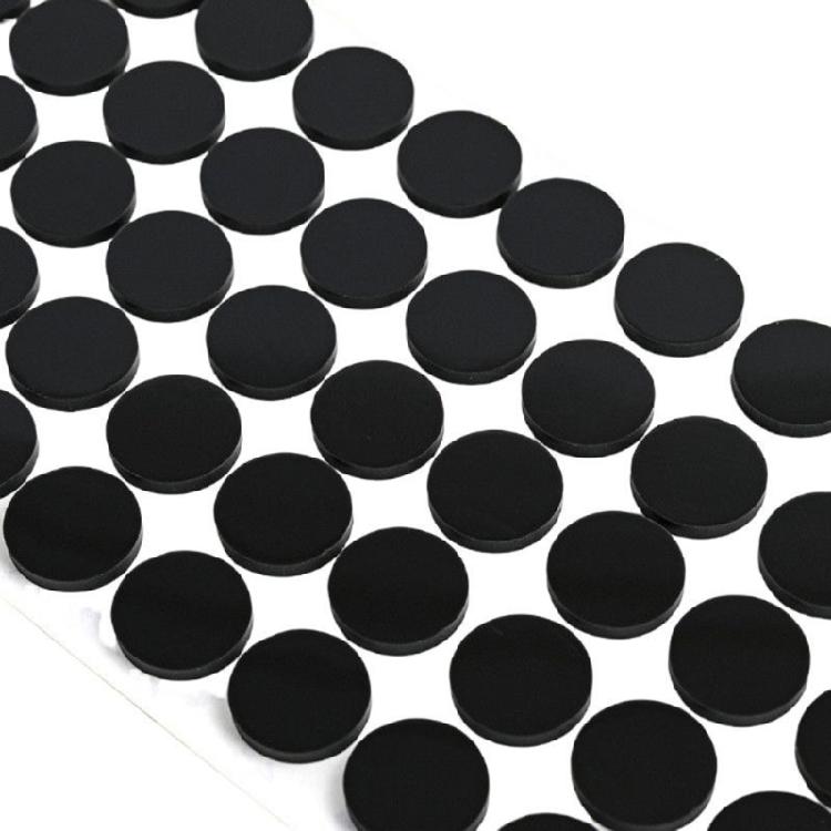 Pack of 10 Round Feet Pad Shock Absorption Adhesive Silicone Mat for Game Controller Keyboard Anti Slip Foot Pads
