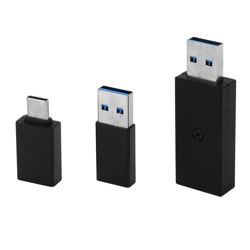 USB Stromrauschfilter Aluminiumlegierung USB3.0 USB2.0 Typ C Audio Erdschleifenunterbrecher Rauschen