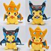 10Pcs  Pokemon Pikachu Cosplay Toy Charizard Snorlax Garchomp Tyranitar Hydreigon Anime Eevee Lapras Stuffed Plush  Doll