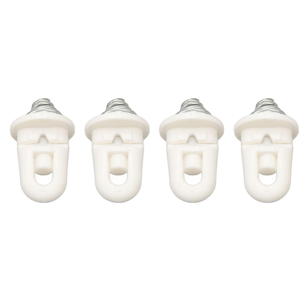 4 Pcs Front Bumper Retaining Clip 743712 Good Stability Fixing Clamp Replacement for Citroen C5