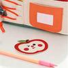 Estuche de Lápices de Dibujos Animados con Cremallera y Cordón Bolsa de Papelería Multifuncional para Estudiantes Gran Capacidad Resistente al Agua Lápiz para Material Escolar