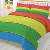 Rainbow Color Wood Grain Duvet Cover With Pillow Case Custom 3pcs Bedding Set Quilt Cover Double Bed Home Textile