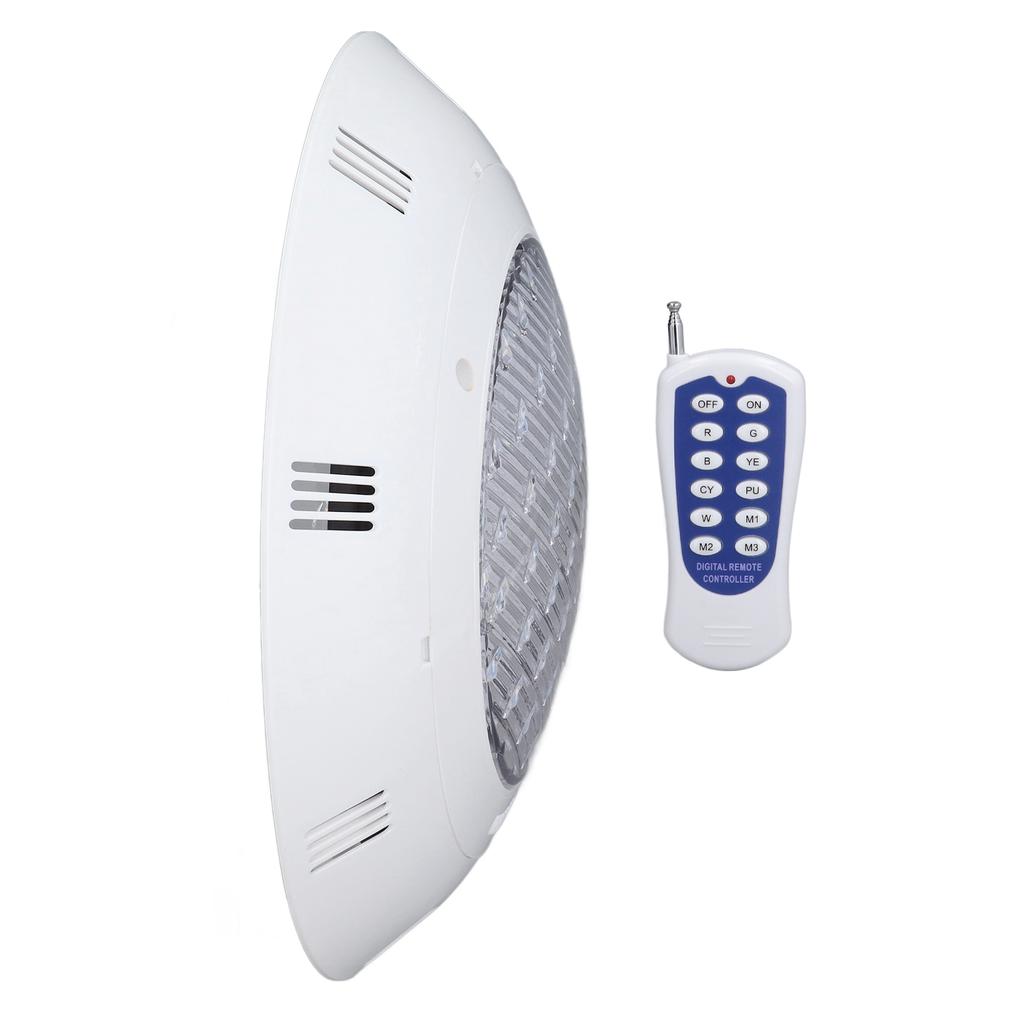 AC12V LED Underwater Light IP68 Waterproof Submersible Pond Lights Multi Color RGB Lamp with Remote