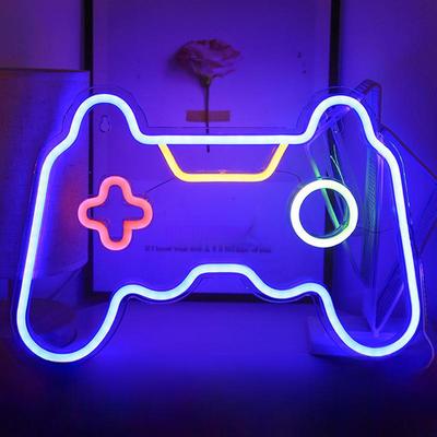 Lumière LED Néon Acrylique Contrôleur de Jeu pour Salle E-Sports