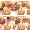 Handheld Straw Hole Puncher Reusable Straw Punch Tool Ergonomic Drink Lid Puncher  Bubble Tea Cups