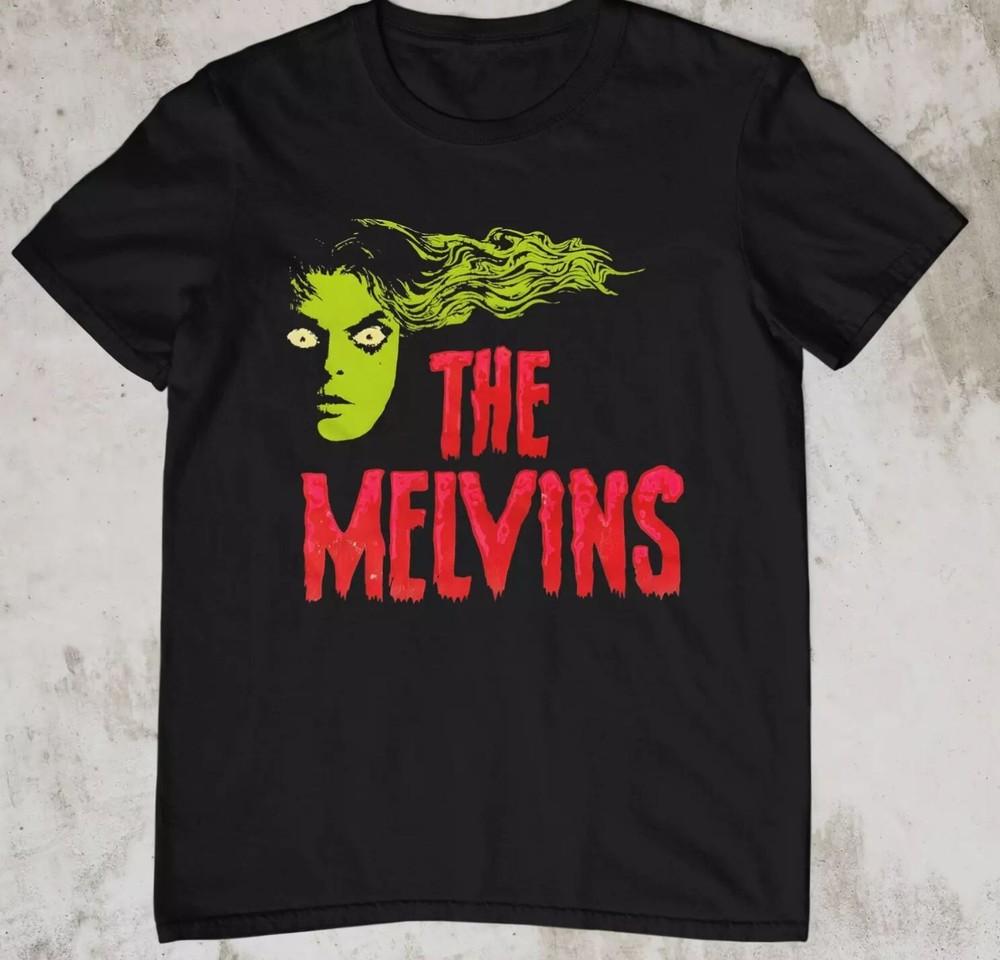 

The Melvins Band Подарок для фаната Хлопковая черная футболка всех размеров L