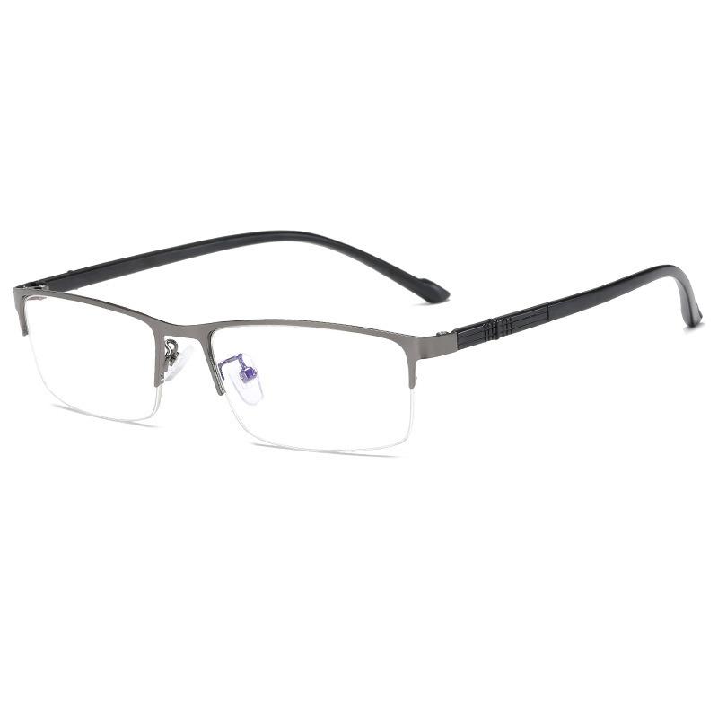-0.5 -0.75 To -4.0 Half Frame Square Myopia Photochromic Eyeglasses Women Men Uv400 Prescription Glasses Power +0.5 +1.0 To +4