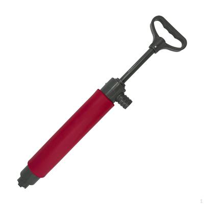 Manual Bilge Pump Red,Emergency Boat Portable Ergonomic Handle Accessories Hand Water for