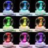 Kertari K9 Crystal Ball Cat Cute Birthday Gift for Girlfriends Popular Interior Cat Goods Butterfly Figurine Stylish Relaxation Goods Crystal Ball LED