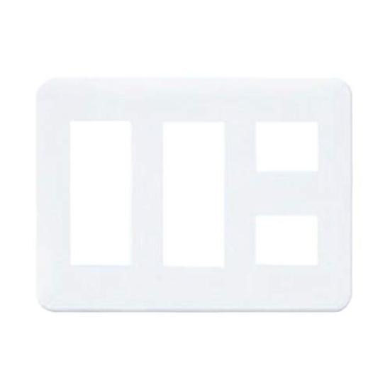 

Panasonic Cosmo Series Wide 21 Outlet Plate for 8 Beige WTF7008F