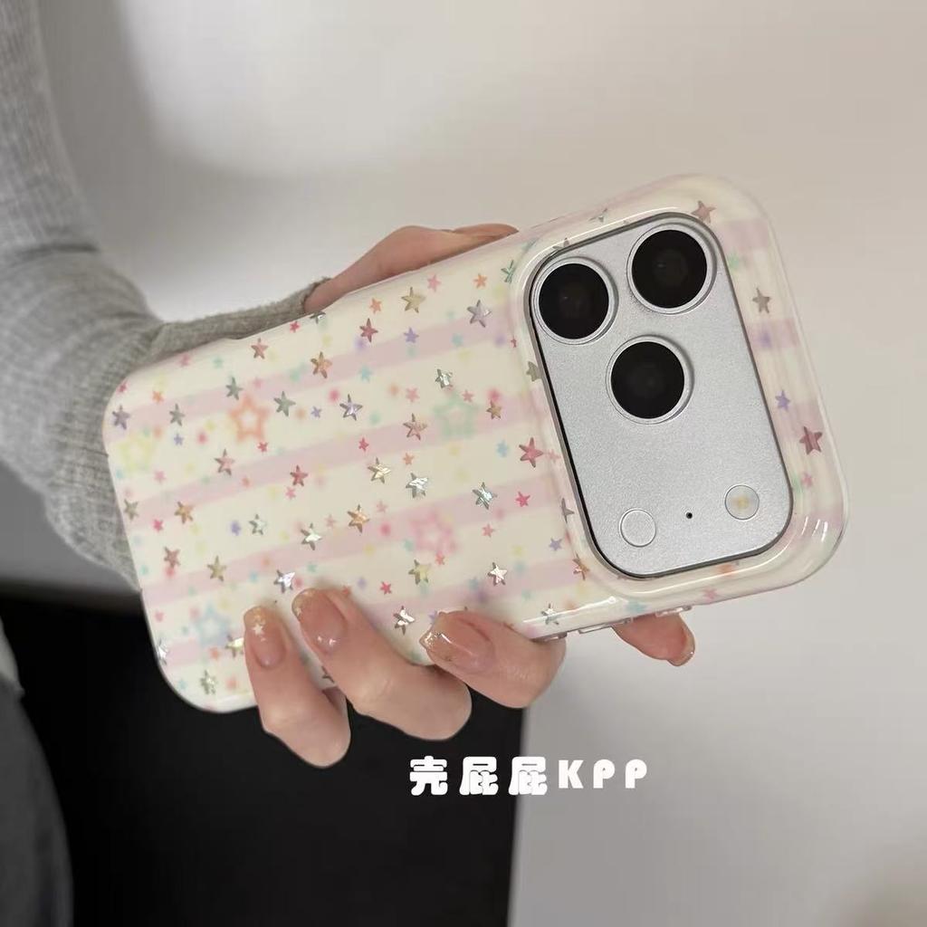 Color Star Gentle Pearl Lanyard for iPhone17promax Apple 16pro Mobile Phone Case 15pro Tide