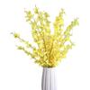 Orchidée Oncidium en Fausse Soie Orchidée Fausse Danseuse Réaliste avec Tiges Flexibles Fleurs Artificielles Sans Entretien pour Vase Maison Fête Mariage