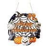 Halloween Pumpkin Wooden Craft Pendant Holiday Party Decoration Doorplate Ornaments
