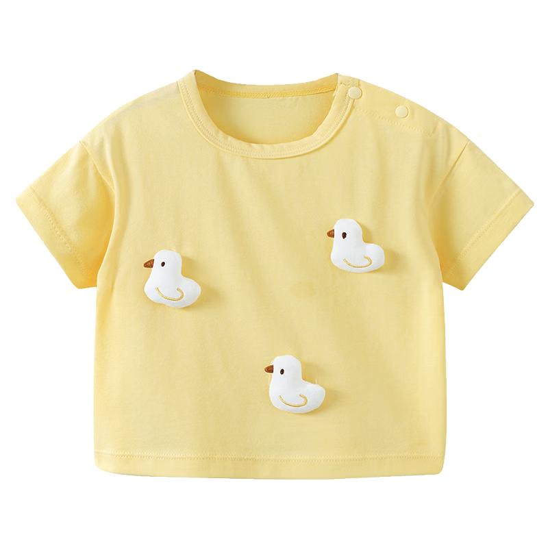 

Yooqi Baby Unisex Summer Short Sleeve T-Shirt 80