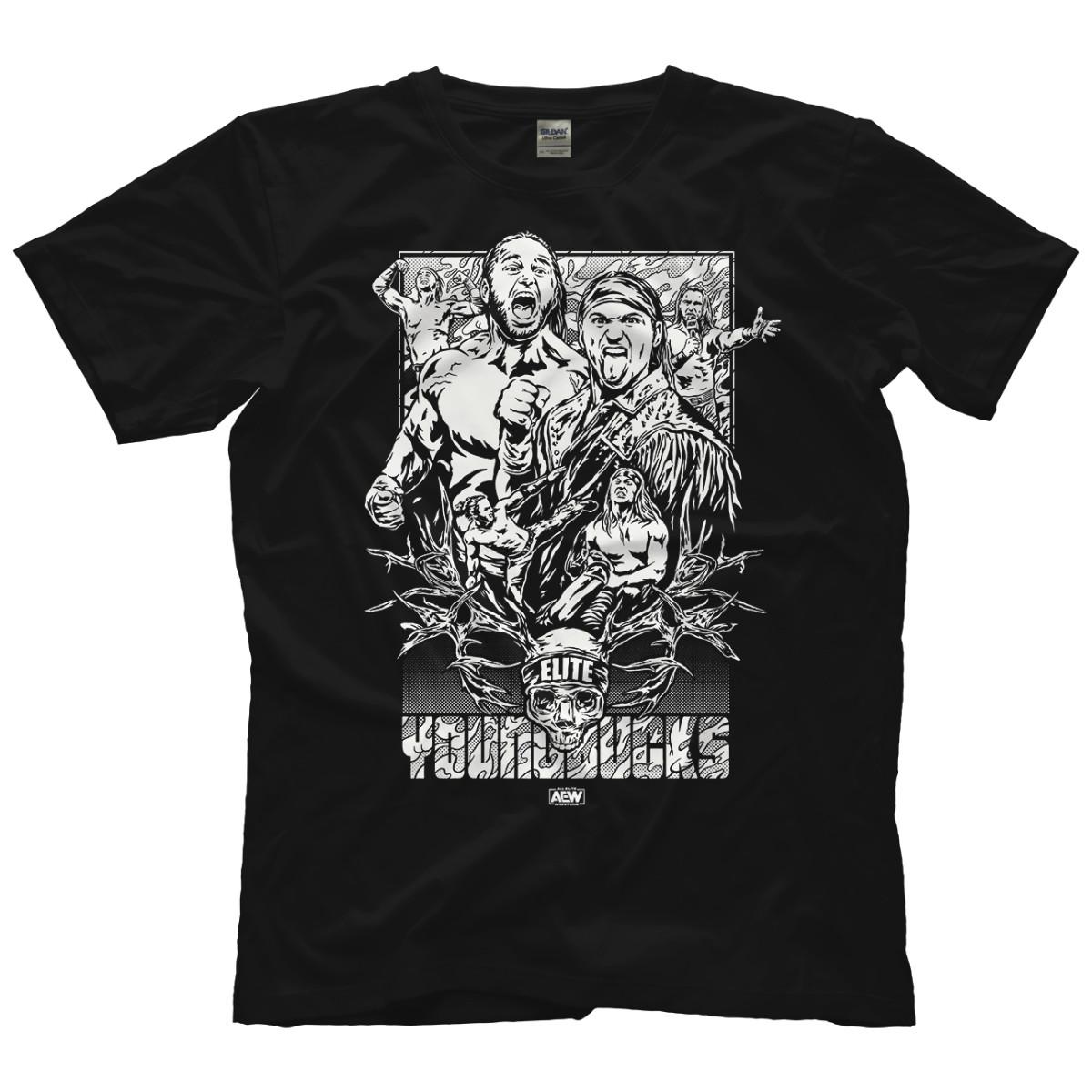 Young Bucks - Enter the Young Bucks AEW Official T-Shirt S разноцветный
