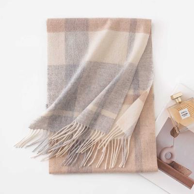 Herbst- und Winter-Kaschmirschals Klassischer Britischer Stil Hochwertiger Weicher Schal Herrenschal Warmer Schal