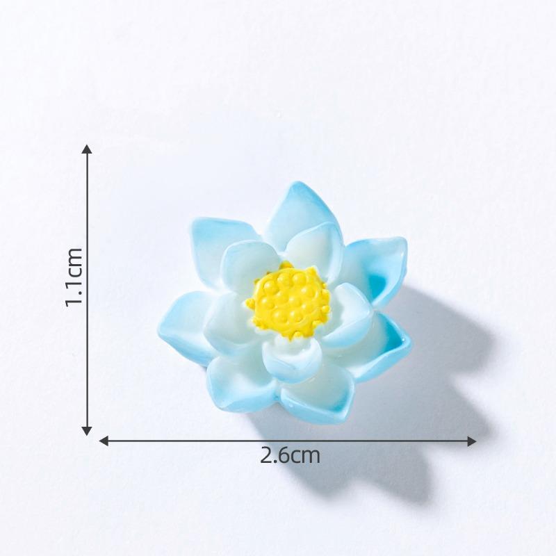 Plută de Bambus Plutitoare, Frunză de Lotus, Acvariu Micro-peisaj, Acvariu, Decor Peisagistic, Accesorii, Ornamente Miniaturale