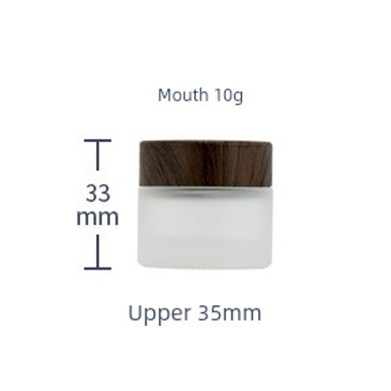 Frosted Wood Grain Cover Cream Bottle Cream Bottle Lotion Bottle Spray Bottle Storage Bottle Pump Bottle Storage Bottle Silk Screen Gilding