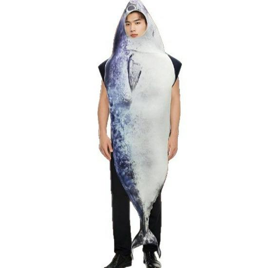 Adult Salmon Costume for Halloween and Oktoberfest Parties