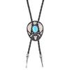 Adjustable Western Bolo Tie For Men RustProof Zinc Alloy Necktie With Quick Clasp Design for Formal Rodeos Game Decors