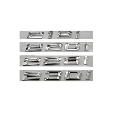 For 2 Series Chrome Symbols 216i 217i 218i 220i 223i 224i 225i 228i 230i 232i 233i 235i 238i 240i 245i 250i Emblems Badges