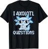 I AXOLOTL QUESTIONGS Children Boy Girl T shirt 2026 New Summer Short Sleeve T-Shirt Cute Style kidS casual SPORTS Tops