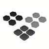 4x Washing Machine Anti Vibration Pads Universal for Refrigerator Dryer Home