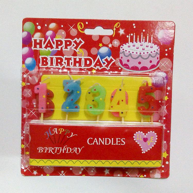 Birthday & Wedding Romantic Number and Letter Candles for Valentine s Day.