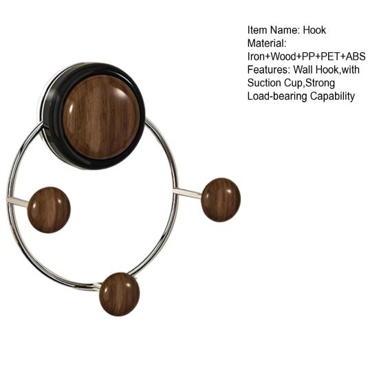 Wall Hook with Suction Cup Load-Bearing Non-Slip Wall Hanger No Drilling Reusable Wall Storage Organizer for