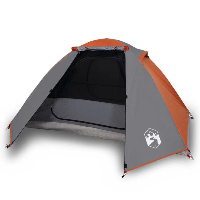 VidaXL 2 Person Dome Camping Tent, Shade Tent with Carry Bag, Awning with Sidewalls, Shelter 94325