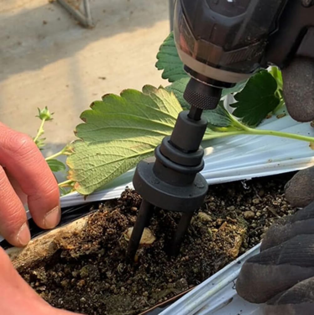 Dogyu Sangyo Bit-Interchangeable Rooting Socket, Impact Wrench Compatible, for Removing Strawberry Seedlings, KNS-03 03862