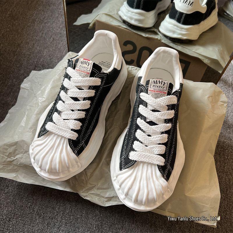 Mihara Yasuhiro Trendy japonské plátěné skate boty pro muže