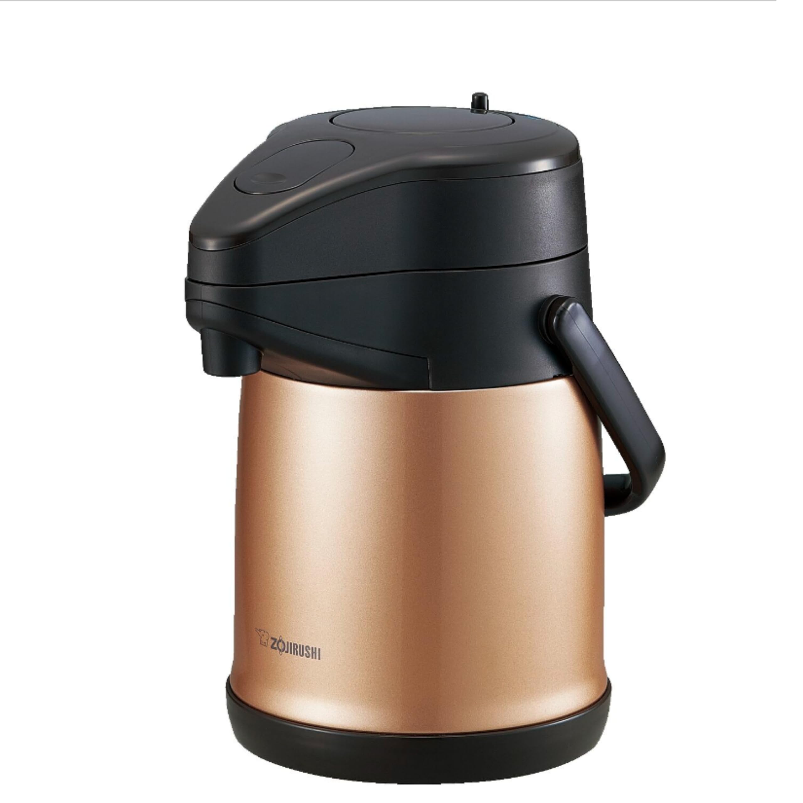 

ZOJIRUSHI Stainless Steel Tabletop Air Pot Wide Mouth Copper Thermal/Cold 2.2L SR-CC22-NZ