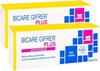 Toothpaste - Bicare - Plus - 2 Tubes of 75ml - Whitening Action - Fresh Menthol
