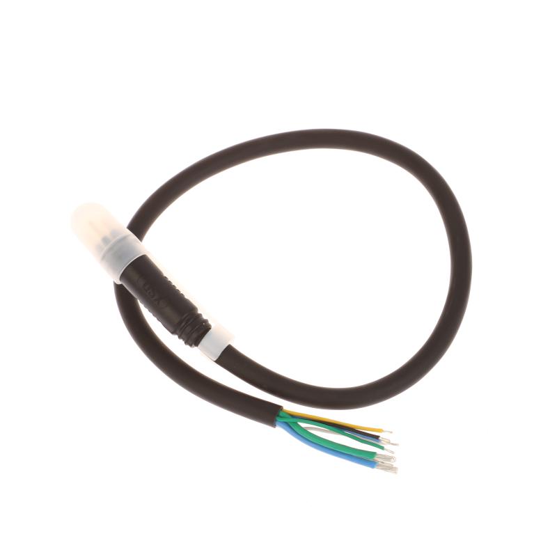 1 Adet Elektrikli Scooter Motor Kablosu 9 Pin Su Geçirmez Bakır Çekirdek Yüksek Hassasiyetli Motor Kablosu Değişim İçin