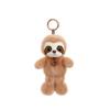 Polyester Cat Dog Pendant Bee Monkey Key Chain Creative Plush Animal Key Ring  Students