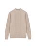 Mother's Fine Velvet Round Neck Sweater: Loose Fit, One Size, Long-Sleeve, Ideal for Autumn and Winter.