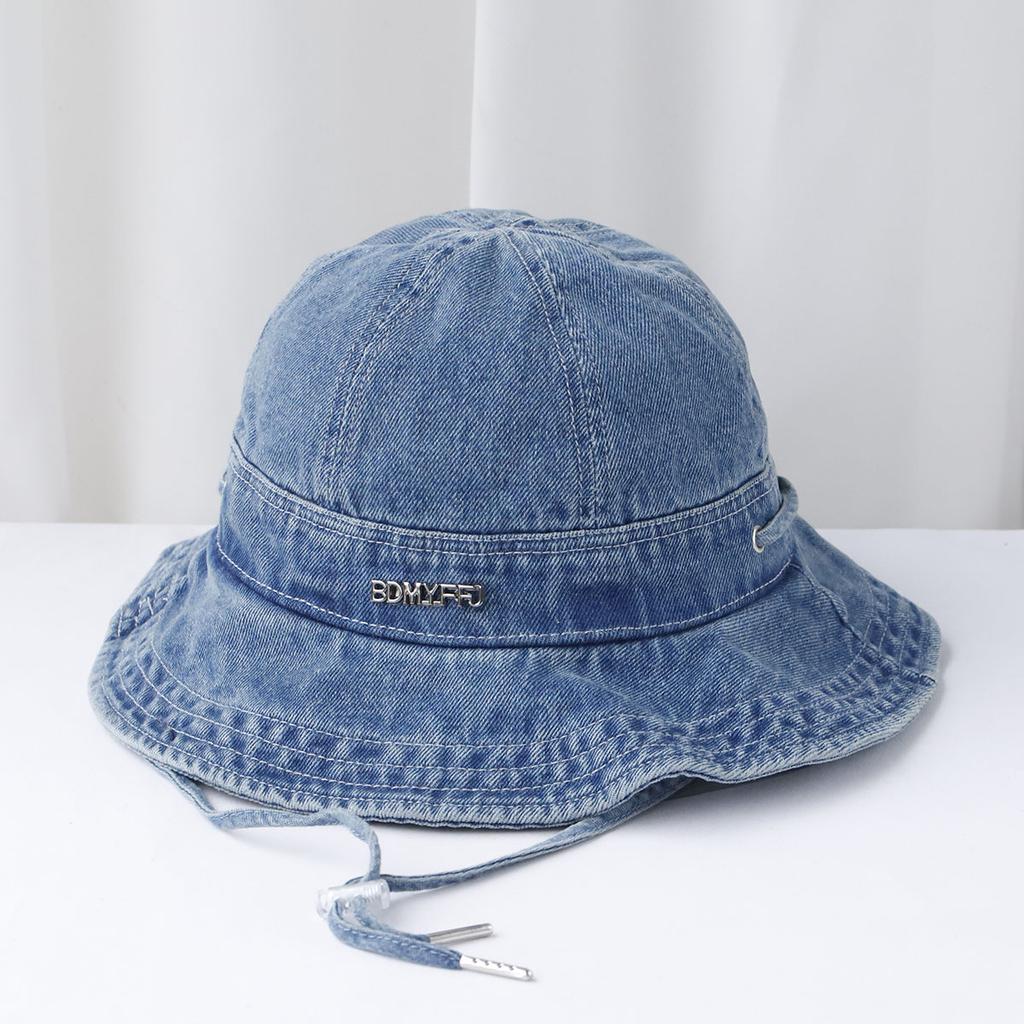 2025 Panama Denim Bucket Hats Shabby Breathable Sun Protection Fisherman Hat For Women Men Summer Sport Hiking Bob Caps