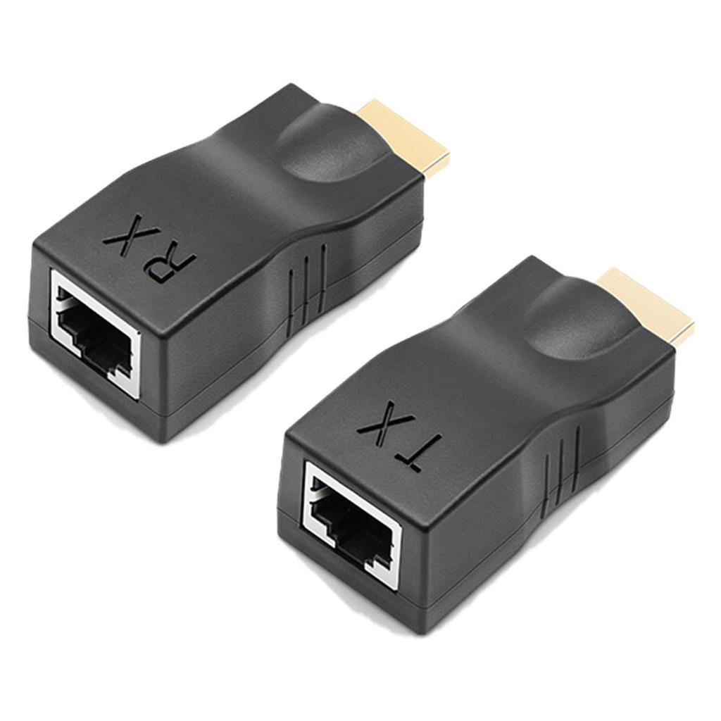 HD-Multimedia-Schnittstelle zu RJ45-Extender 98,4 Fuß Reichweite HD 1080P Netzwerkkabel-Konverter für HDTV Set-Top-Box