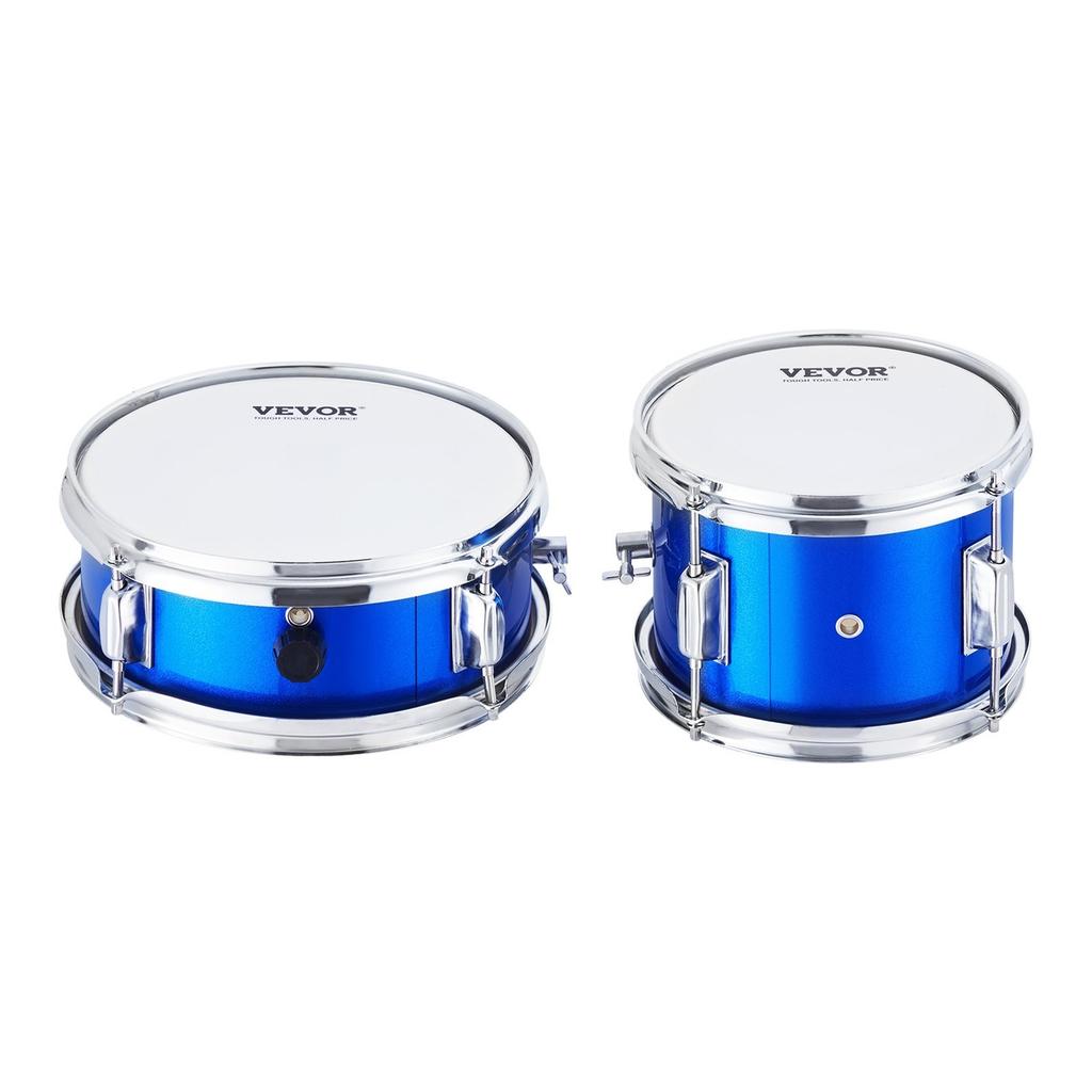 Kids Drum Set 3-Piece 14 in Beginner Drum Set for Child with Throne Blue