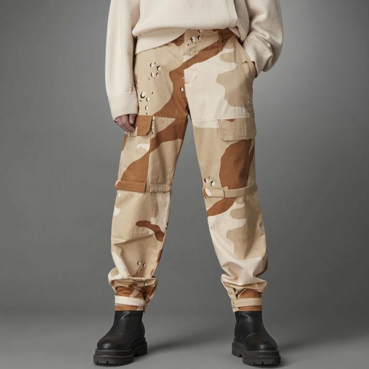 Adidas Originals Trefoil Blue Version Series Camouflage Cargo Pants Men Bottoms Khaki H33477