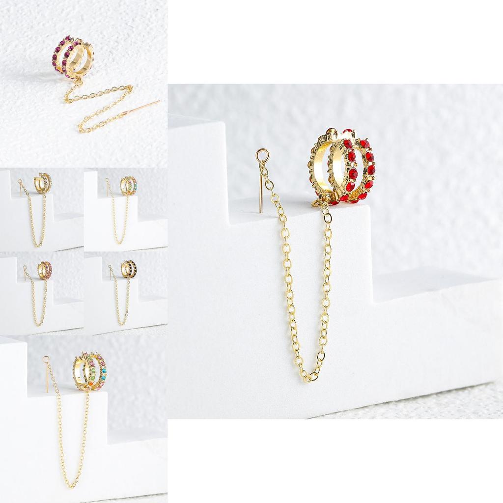 Stylish Alloy C-shaped Ear Cuffs Trendy Geometric Earrings For Women 2022