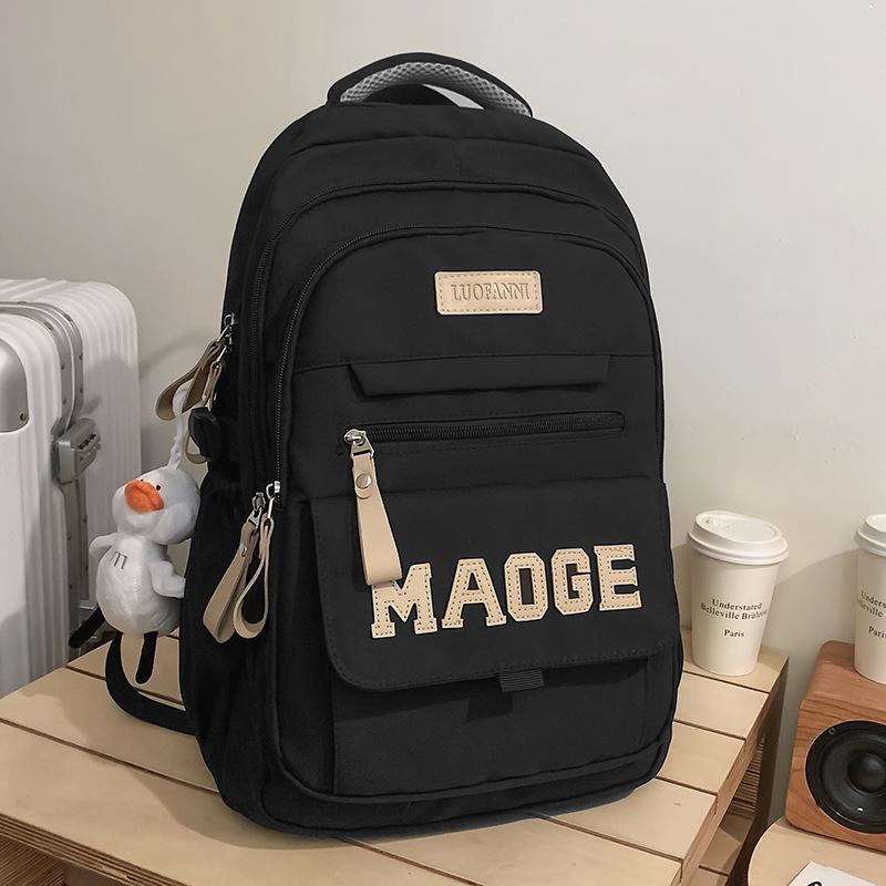 School bag children elementary school students female junior high school students multi-layer male backpack high school students college students
