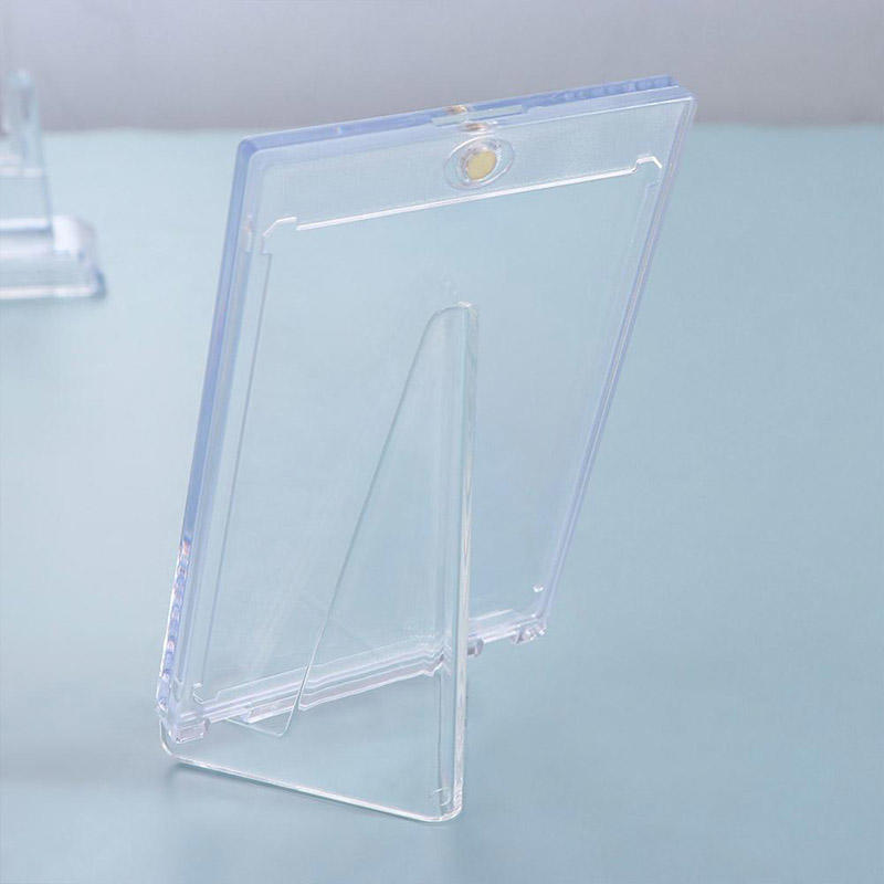 1 Ard Holder Support Cards Protectors Hard Plastic Sleeves Trading Display Case Sports Card-2 Style To Choice