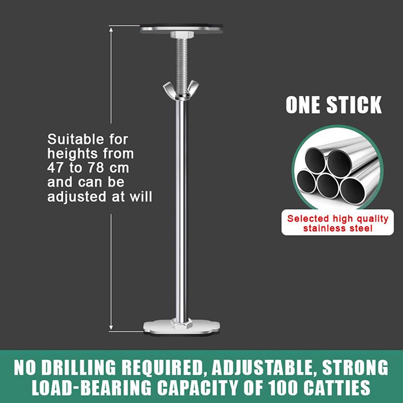 Stainless Steel Undermount Sink Supports Adjustable Heavy Duty Durable Mount Bracket for DIY Kitchen Bathroom Upgrade